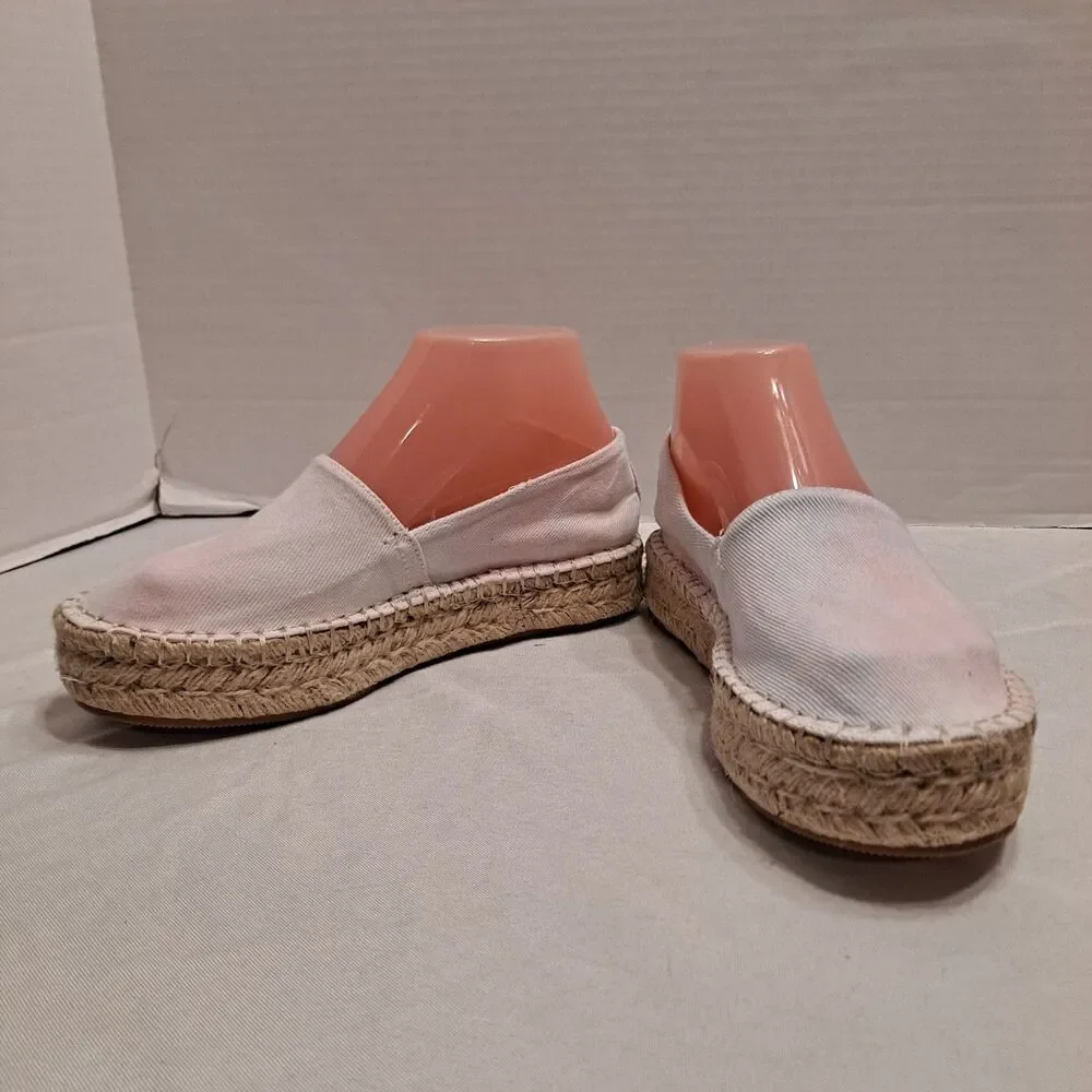 Splendid Womens Laney Espadrille Slip On Shoe Size 7.5 Pastel Tie Dye